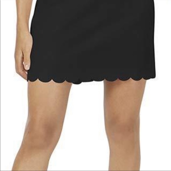 Maison Jules Scalloped Fit & Flare Dress - Picture 4 of 7